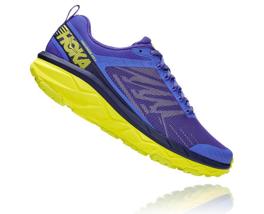 Hoka One One トレイルシューズ メンズ 青/緑 - チャレンジャー ATR 5 - KV8051479